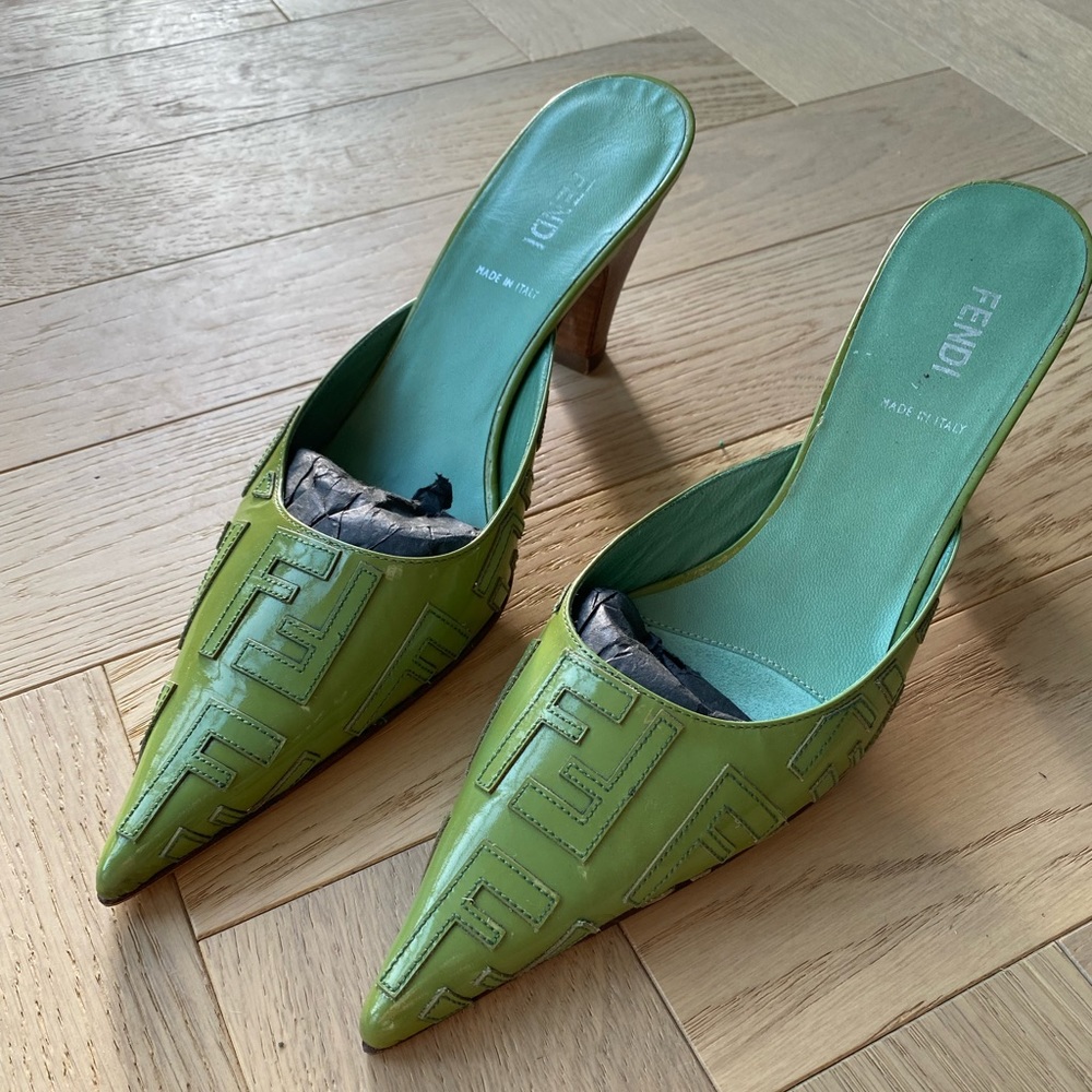 Fendi Slide Heels